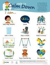 Behavior Support – Emotional Regulation – Calm Down Strategies